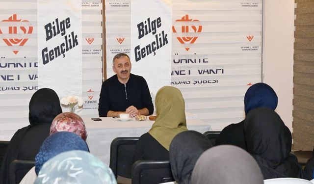 Emniyet Müdürü Turanlı, Bilge Gençlikle buluştu