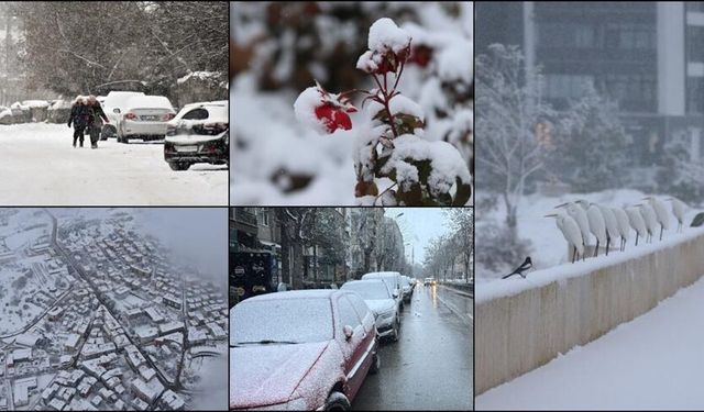 Birçok ilde kar ve soğuk hava etkili oluyor