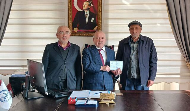 Yatağanlı hayırseverden Filistin'e büyük bağış