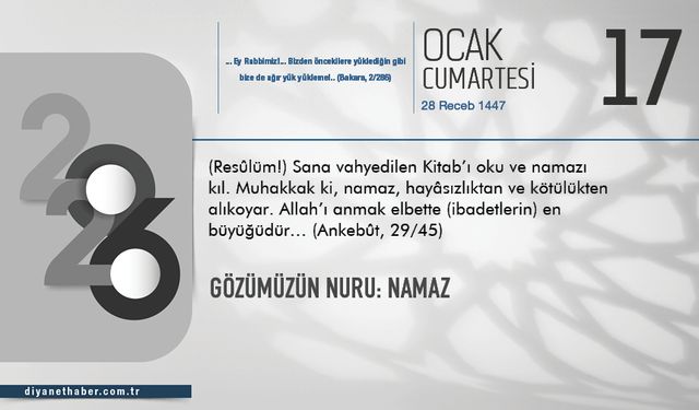 Gözümüzün Nuru: Namaz