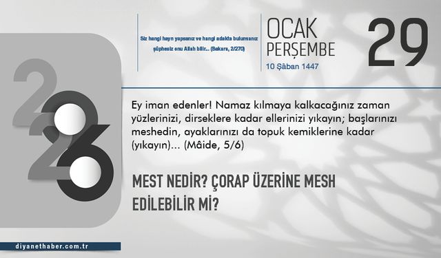 Mest nedir? Çorap üzerine mesh edilebilir mi?