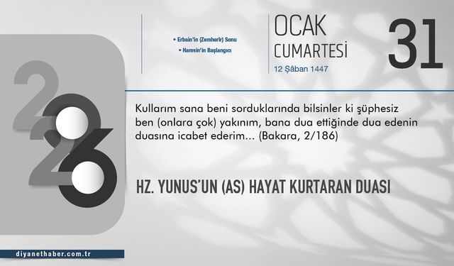 Hz. Yunus’un (as) Hayat Kurtaran Duası