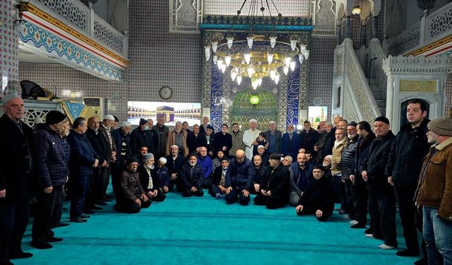 Soğanlı Merkez Camii'nde sabah namazı buluşması