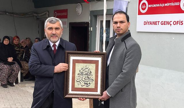 BEYLİKOVA'DA DİYANET GENÇ OFİS HİZMETE AÇILDI