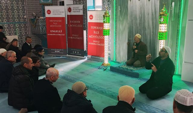 Bedrettin Camii'nde "engelli buluşması" gerçekleştirildi