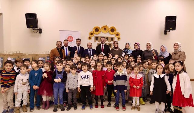 Müftü Tuncel, miniklerin dönem sonu heyecanına ortak oldu