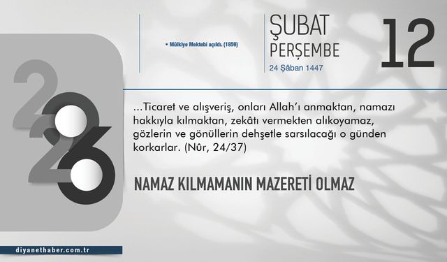 Namaz Kılmamanın Mazereti Olmaz