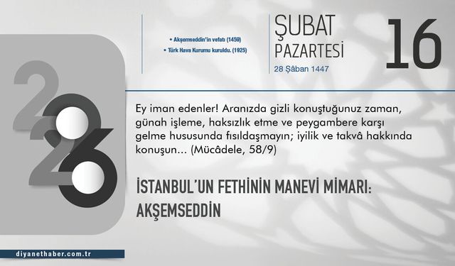 İstanbul’un Fethinin Manevi Mimarı: Akşemseddin