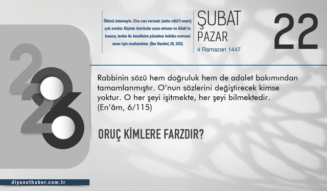 Oruç Kimlere Farzdır?