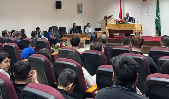 Cidde Uluslararası Türk Okulu'nda Hz. Peygamber ahlakı konuşuldu
