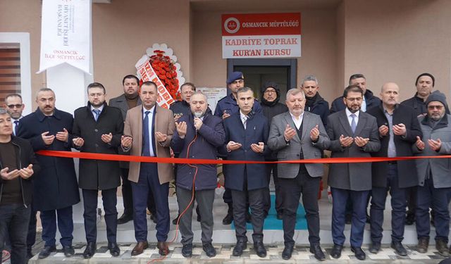 Kadriye Toprak 4-6 Yaş Kur'an Kursu açıldı