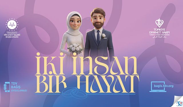 TDV'den gençlere evlilik desteği