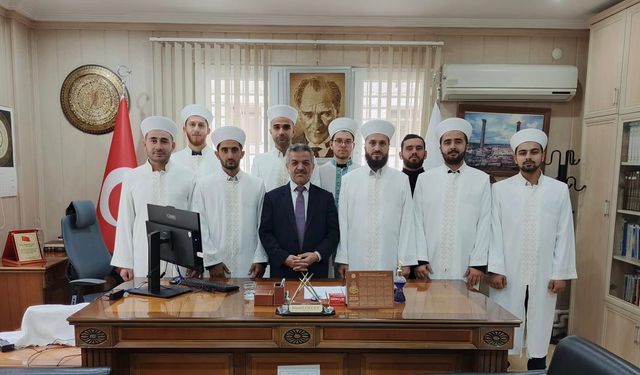 Birecik'te aday din görevlileri göreve başladı