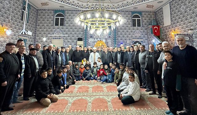Seyitgazi'de aileler camide buluştu