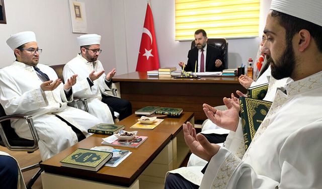 Malatya'da aday din görevlileri dualarla göreve başladı