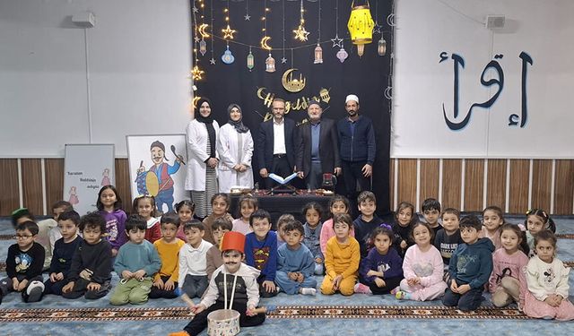 Malatya'daki 4-6 Yaş Kur’an kurslarında Ramazan coşkusu