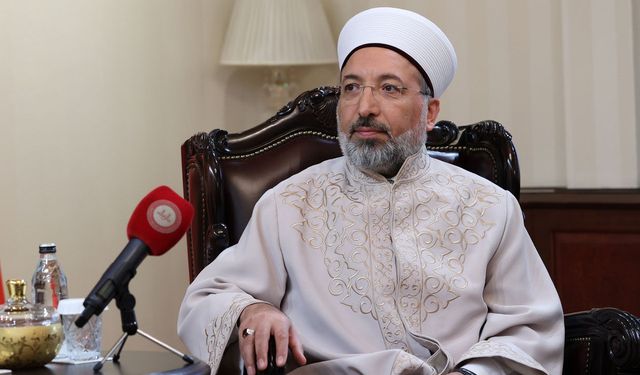 Diyanet İşleri Başkanı Arpaguş, TRT 1’e konuk oldu