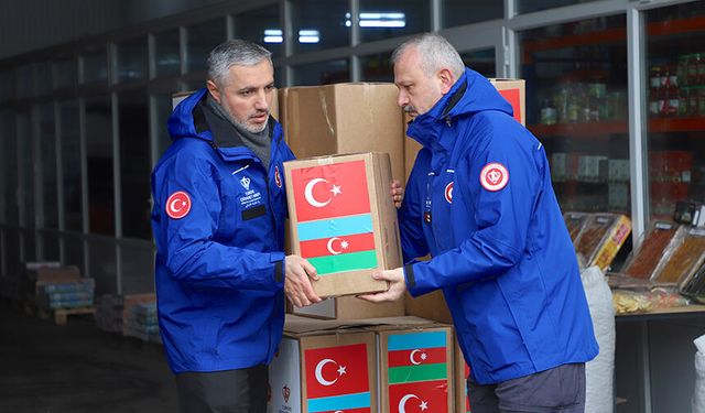 TDV'den Azerbaycan'da ihtiyaç sahiplerine ramazan yardımı