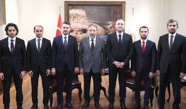 Diyanet İşleri Başkanı Arpaguş, Müfettişlik Yeterlik Sınavında Başarılı Olan Müfettişleri Kabul Etti