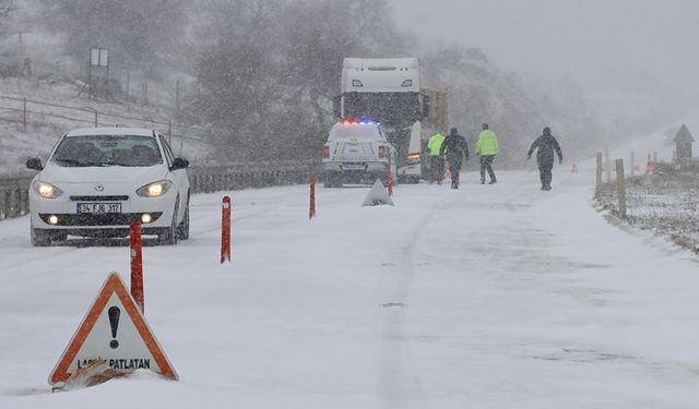 Trakya'da kar etkili oluyor