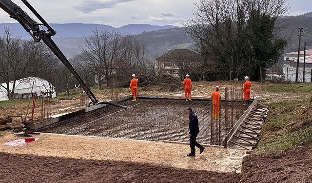 Zonguldak'ta açık cezaevi hükümlüleri cami yapımında görev alacak