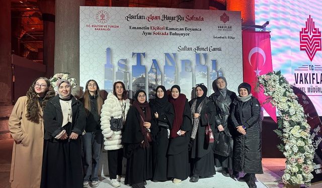 Öğrenciler Binbirdirek Sarnıcında iftarda buluşuyor