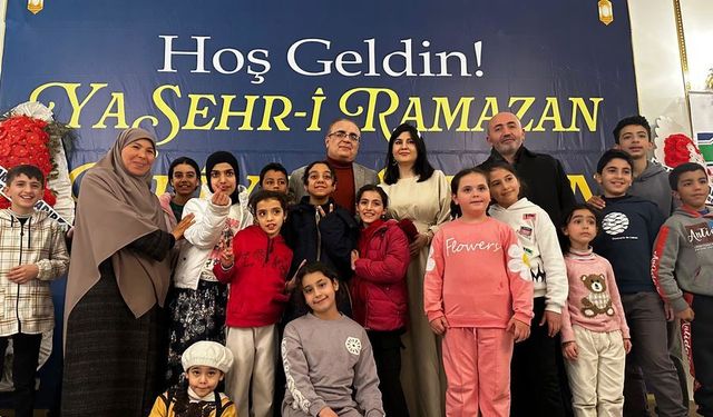 Bahçelievler’de göçmenler iftar programında buluştu