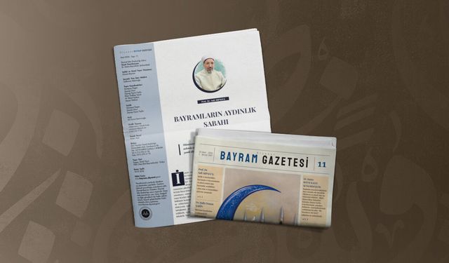 Diyanet Bayram Gazetesi'nin 11. Sayısı Çıktı
