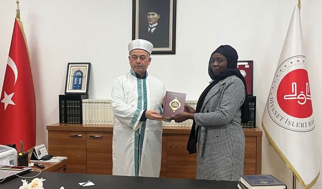 Afrika uyruklu Kalunga, Müslüman oldu