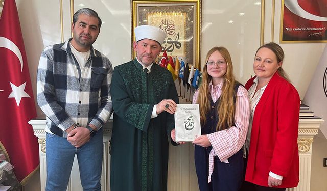 Polonyalı Oliwia Malgorzata Müslüman oldu