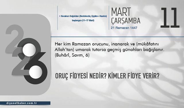 Oruç fidyesi nedir? Kimler fidye verir?