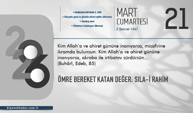 Ömre Bereket Katan Değer: Sıla-i Rahim