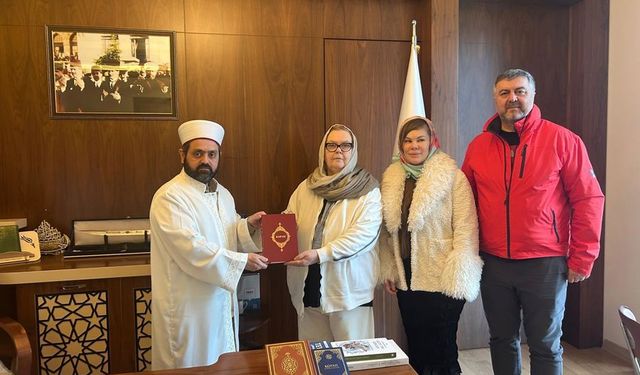 Rusya vatandaşı Tılkunova, Sultanbeyli'de Müslüman oldu