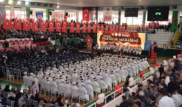 Giresun’da 224 hafız icazet aldı
