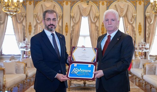 İstanbul Valisi Gül, kurbanını TDV'ye emanet etti