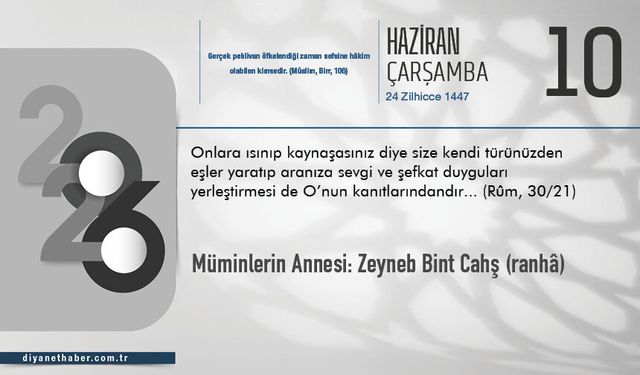 Müminlerin Annesi: Zeyneb Bint Cahş (R. anhâ)