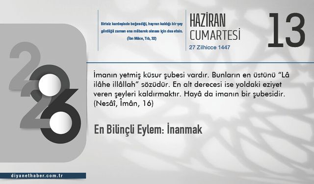 En Bilinçli Eylem: İnanmak