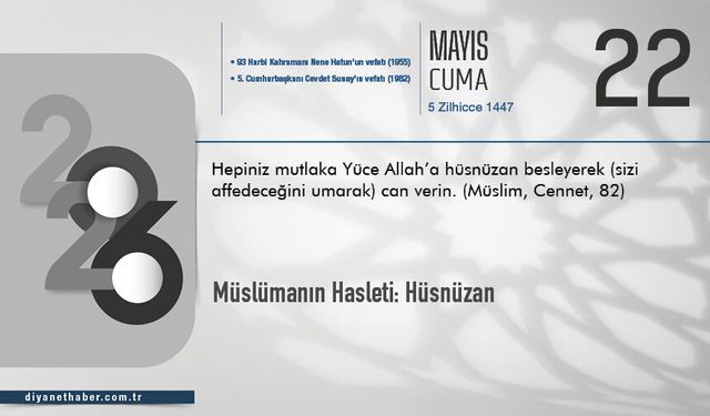 Müslümanın Hasleti: Hüsnüzan
