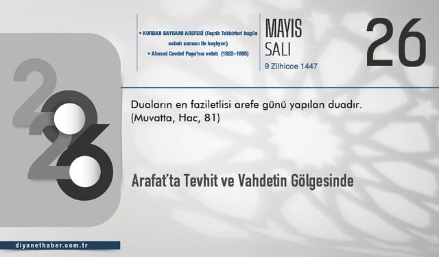 Arafat’ta Tevhit ve Vahdetin Gölgesinde