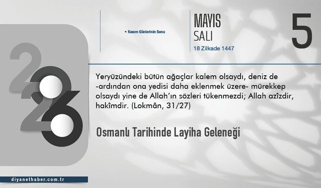Osmanlı Tarihinde Layiha Geleneği