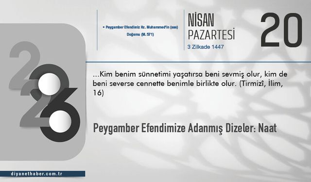 Peygamber Efendimize Adanmış Dizeler: Naat