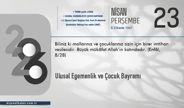 Ulusal Egemenlik ve Çocuk Bayramı