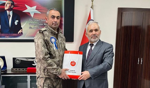 Müftü Şahin'den özel harekata ziyaret