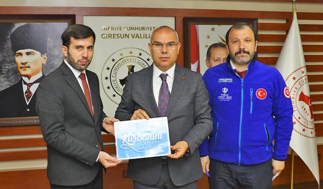 Giresun Valisi Koç, kurban vekaletini TDV’ye verdi