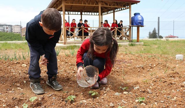 İlkokul öğrencilerine "su bilinci" aşılanıyor