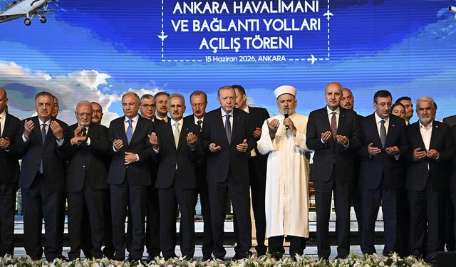 Ankara Havalimanı dualarla açıldı