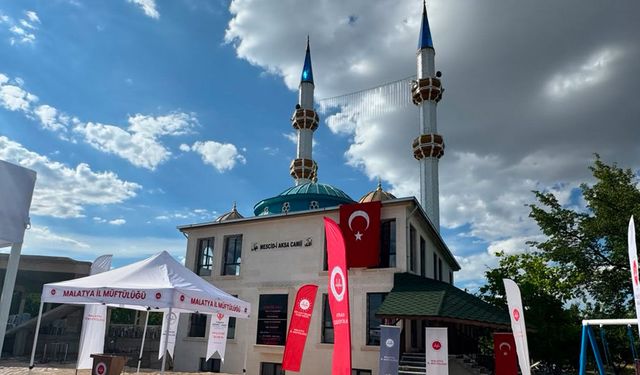 Akçadağ Mescid-i Aksa Camii açıldı