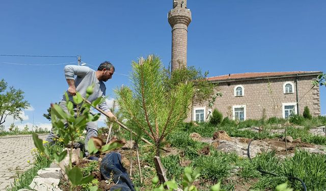 Cami bahçesi geleceğe nefes olacak