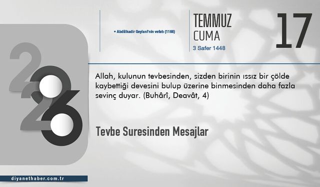 Tevbe Suresinden Mesajlar