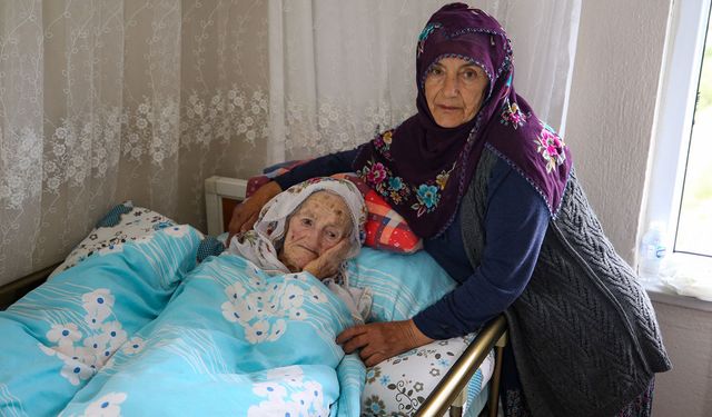 114 yaşındaki Salli nineye asırlık vefa